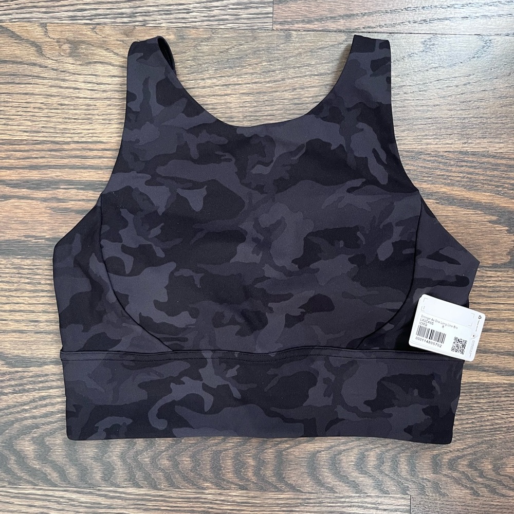 NWT lululemon stronger as one longline size 8 ICMG
